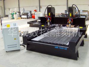 晋中左权县双头立体多功能石材雕刻机HW-1325-2Z